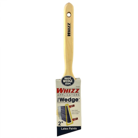 Work Tools 2" Wedge Professional Angled Cut Sash Paint Brush 21020